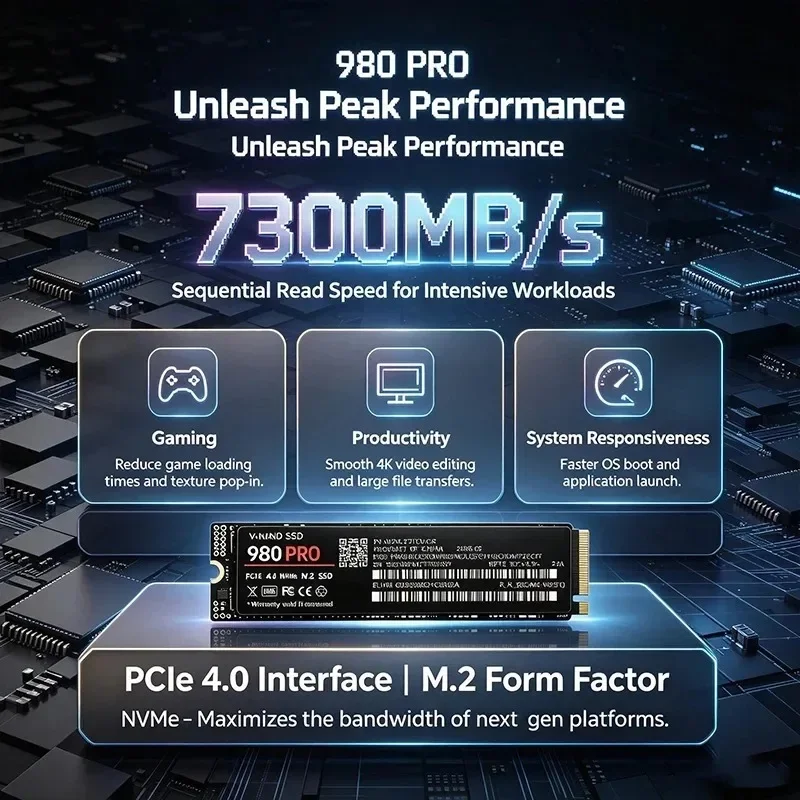 980 PRO NVMe M.2 2280 SSD PCIe - M.2 Nvme 4Tb Pcie 4.0 Ssd ulasan dan harga