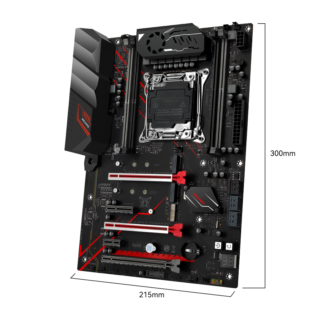 MACHINIST X99 MR9A PRO MAX Mot - X99 Dual Cpu Motherboard Combo ulasan dan harga